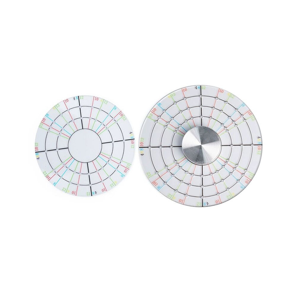 2Pcs Circular Divider Ceramics Modeling Pottery Trimming Shaping Tool For Clay Ceramic Sculpture(12Cm+9Cm) 4712086761619