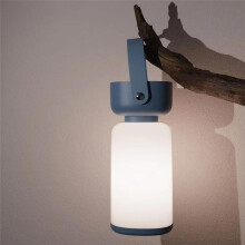 Portable Wireless LED Desk Lamp - Touch Control, Ambient Lighting, Ideal for Outdoor Camping and Home Use A