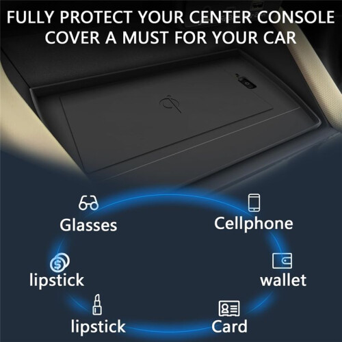 Wireless Charging Mat for  Forester 2025 Center Console Silicone Non-Slip Pad Interior Accessories 1