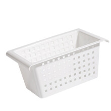 Cesto portabiti in plastica PP da appendere per sotto lavabo, armadio e organizzatore da cucina