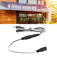 Solar Panel Extension Cord 5.5mm x 2.1mm Male Flexible DC Cable for PV Projects