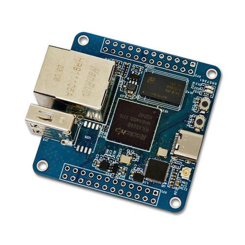 RK3308B CPU Development Board Quad-Core ARM Cortex-A35CPU Onboard DDR3-2Gbit Supports WIFI ETH IoT Development Board 1