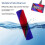2PCS Replace Main Brush Compatible with  SV19 OMNI-GLIDE/SV21 MICRO Vacuum Cleaner Double Roller Brush Soft Velvet Roller Brush A 7