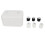 Portable Automatic Bobbin Winder Machine, 6 Thread, Compact 13.8x8.5x10.4cm 3
