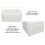 Portable Automatic Bobbin Winder with 6 Thread, White, Compact 13.8cm 5