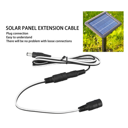 Solar Panel Extension Cord 5.5mm x 2.1mm Male Flexible DC Cable for PV Projects 2