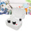 Portable Automatic Bobbin Winder 6-Thread Compact Sewing Machine in White 13