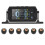 Bil RV Truck TPMS 6-Hjulssensor Solar Däcktrycksövervakningssystem 0-8Bar Extern TPMS-Sensor för Bil 4