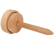 Wood Yarn Holder Spindle Stand Beech Wood for Knitting Crocheting Home Use