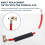 Car Positive Battery Cable for  E90 E91 E92 Battery Leads Protection Wire Cable 61129312133 5