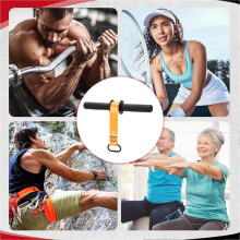 Forearm Strength Trainer Wrist Roller with Thickened Non-Slip Handle Adjustable Belt Workout Fitness Equipment Durable