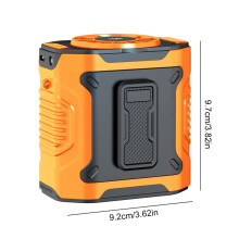 Wentylator na Pas, Akumulatorowy, na Pasku, na Koszuli, do Ciała, 5000 MAh, Wentylator Chłodzący na Szyję, Wentylator na Pas, Zielony