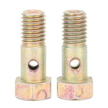 M10x1.5 Stainless Steel Brake Line Bolts with Washers Perfect for Caliper Hoses