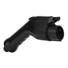 Electric Vehicle Charger Adapter Type 1 32A Level 2 IP54 Black