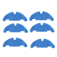 6 Trapos de Limpieza para Aspiradoras para M330/M330 Pro, Repuesto de Almohadillas de Fregona.