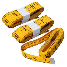 3pcs Soft Tape Measure for Body Sewing, 120-Inch Double Scale Flexible Tailor Tape