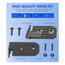 Door Hinge Kit for JL JLU Sport Sahara Freedom Rubicon Unlimited Gladiator JT 2018-2024 Aluminum Alloy