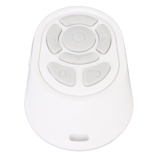 Wireless Remote Control Ring for Short Video, White, BT5.2 2