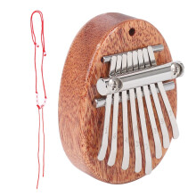 8 SchlüSsel Kalimba Exquisite Finger Daumen Klavier Marimba Musical Gutes ZubehöR AnhäNger Geschenk