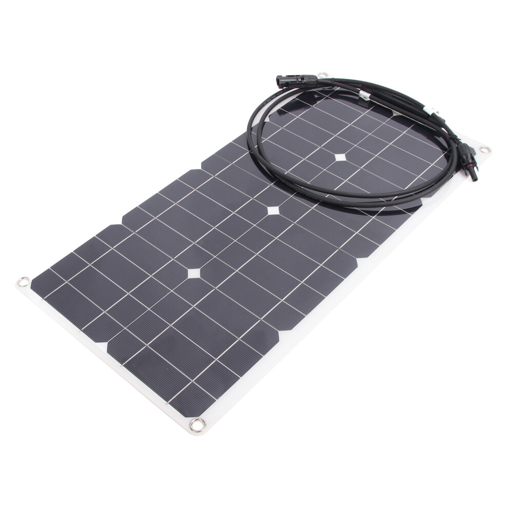 25W Flexible Monocrystalline Solar Panel 540X280mm For Rvs & Yachts 5051386650193