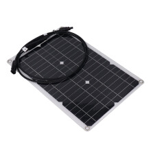 20W 18V Flexible Monocrystalline Solar Panel for 12V Battery, 420x280mm