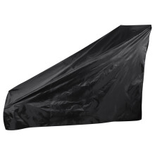 Cubierta de Cinta de Correr No Plegable Cubierta de Cinta de Cinta de Prueba de Agua Adecuado para Interiores o Exteriores (Negro)