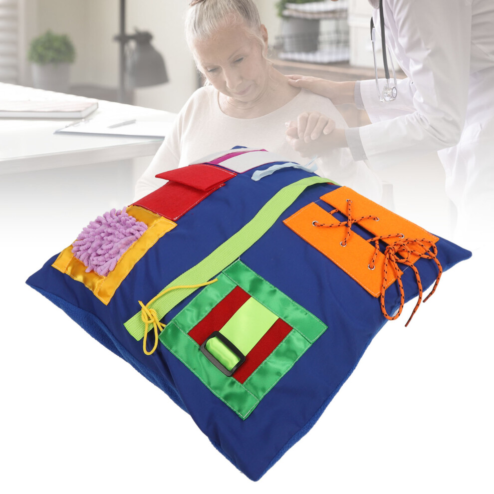 Dementia Sensory Pillow for Elderly, Calming, Comfort, 40x40cm
