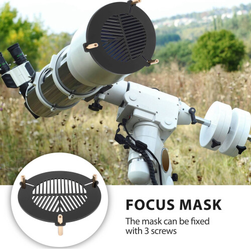 Telescope Astronomy Focusing Mask Caliber Fixed Diameter 59-83Mm Monocular 1