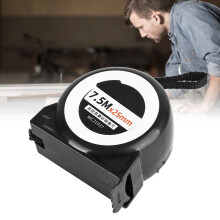 High Accuracy 7.5m Steel Self Locking Tape Measure, Frosted ABS Finish