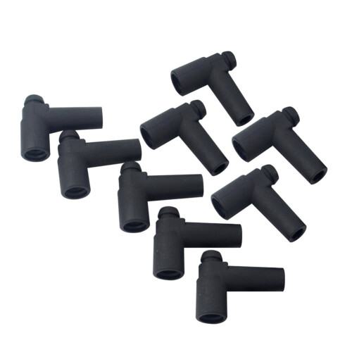 9 Pcs / Set Universal Hei Style Distributor End  Wire Rubber Boots & Stainless Steel 2