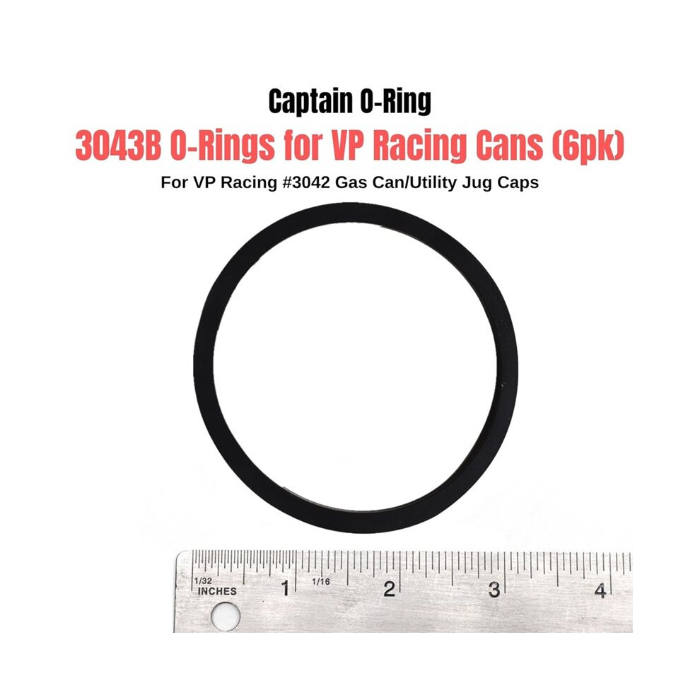 10Pack Fuels Jug Cap O Rings - Replacement 3043B O-Ring For Vp Racing Fuels 3042 Utility Jug Caps - Leak Proof Seal 4713620888755