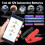 Launch Upgraded BST360 6V 12V Car Battery Tester  Charging Cranking System Analyzer for Android Phone Launch X431 6