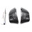 Multifunction Steering Wheel Button  Cruise Volume Control  for   HD 2008-2011 Carbon Fiber 1