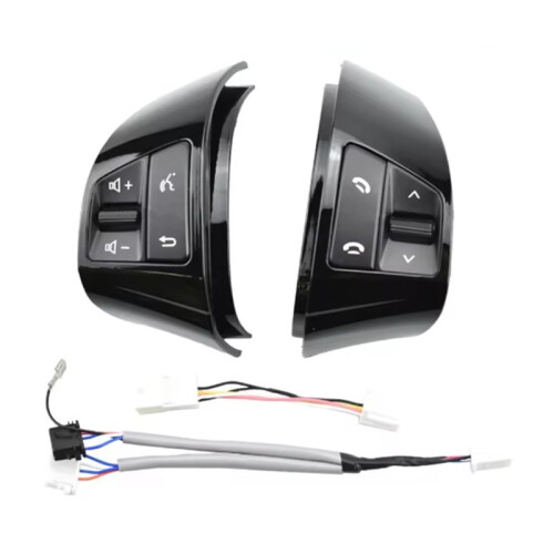 Multifunction Steering Wheel Button  Cruise Volume Control  for   HD 2008-2011 Black 1