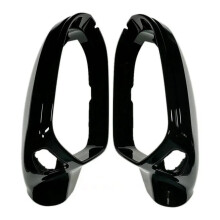 Car Rearview Mirror Cover for A6 C7 C7.5 S6 4G 2012-2018 Black Side Mirror Cap Covers Car Accessories