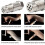 5PCS Stainless Steel Oxygen Sensor with  Catalyst M18x1.5 Universal O2 Sensor Connector 4