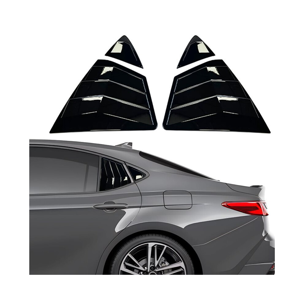 For Camry 2025 2026 Window Louvers Rear Side Window Louvers Air Vent Scoop Shades Cover Blinds Trim 4712634959864