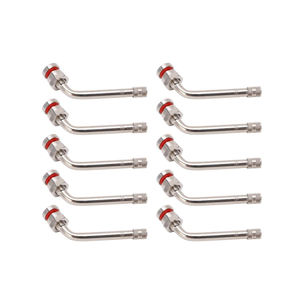 10 Pcs Tr545d Tire Valve Stems For Alcoa 22.5Inch & 24.5Inch Aluminum Wheels 60 Degree 4712294055968