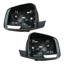 1Pair Auto Side Wing Mirror Housing Trim Frame for Grand Cherokee 2014-2021 Car Rearview Mirror Housing Accessories
