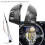 Multifunction Steering Wheel Button  Cruise Volume Control  for   HD 2008-2011 Carbon Fiber 3