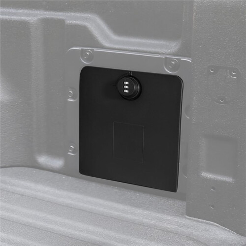 Bed Security Lockbox Cover with Code Lock for  Maverick 2022-2025 Rear Side Organizer Storage Box Panel Cover 2