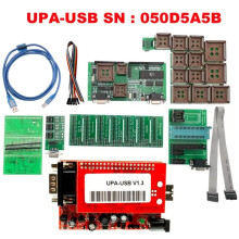 V1.3 UPA-USB SN:050D5A5B & SOP8 SOIC8 Clip ECU Chip Tunning with 350MB Full Script Upa Usb Programmer for Windows 7/10