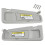 Left & Right Side Sun Visor 83230-SNA-A01ZB for   06-11 Visor Assembly 1