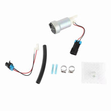 450LPH Fuel Pump & Install Kit for WALBRO E85 RACING F90000274 Fit for Accord CRx CRv