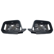1Pair Replacement Mirror Covers Car Side Door Rear View Mirror Cover Cap Shell for 2009-2012