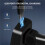 USB Intelligent Cigarette Lighter TPMS with Temperature Alarm and 4 External Sensors Display Tire Status 2
