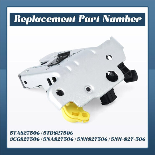 Tailgate Boot Trunk Lock  5TA827506 5TD827506 for   2018-2024 Rear Tailgate Lid Lock Accessories 2
