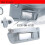 Left Passenger Side Sun Visors 83230-SNA-A01ZB for   2006-2011 Visor Assembly 6