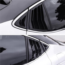 For Camry 2025 2026 Window Louvers Rear Side Window Louvers Air Vent Scoop Shades Cover Blinds Trim