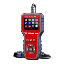 OBD2 Scanner Diagnostic Tool Read/Reset Fault Code with Freeze Frame Oxygen Sensor Test Multilingual System & HD Color